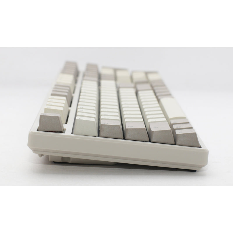 Afbeelding laden in galerijviewer, Ducky origin vintage mechanisch toetsenbord (grijs, us lay-out (qwerty), cherry mx red, 100%, hot swap, pbt double-shot keycaps)
