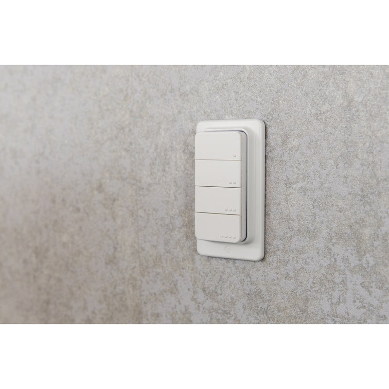 Afbeelding laden in galerijviewer, Shelly blu rc button 4 zb afstandsbediening (wit, bluetooth 5 (le), zigbee)
