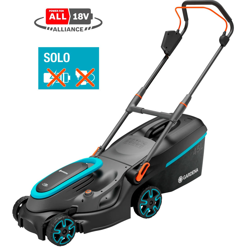 Afbeelding laden in galerijviewer, Gardena powermax 37 36v p4a solo grasmaaier accu zonder accu, zonder lader, in hoogte verstelbare greep 18 v snijbreedt
