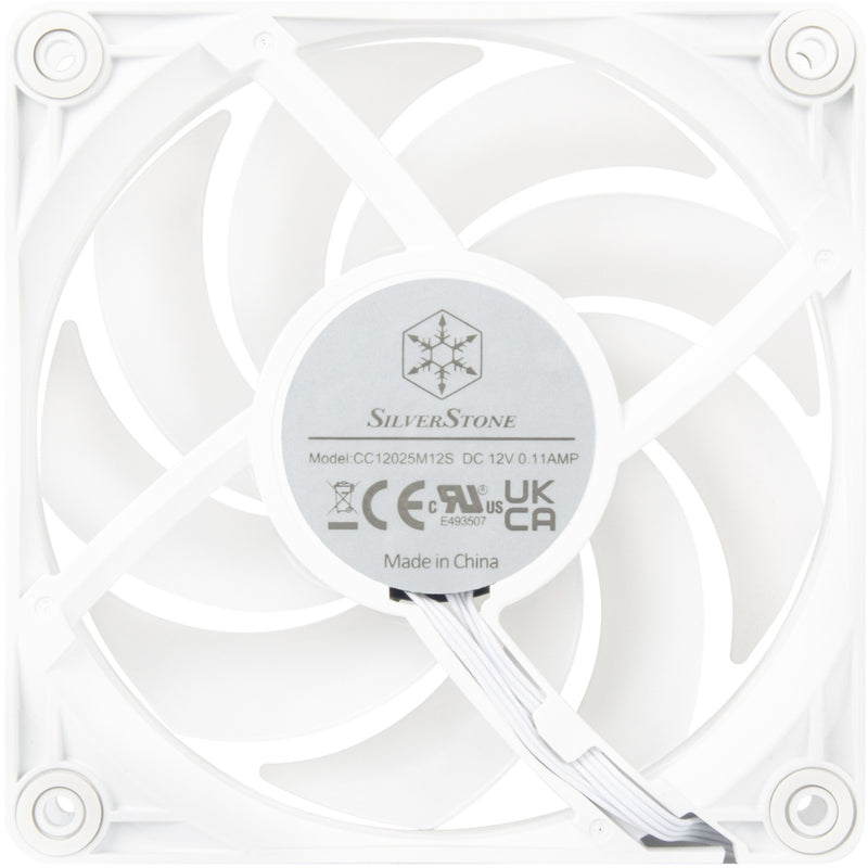 Afbeelding laden in galerijviewer, Silverstone vista 120 argb case fan (wit, 120 x 120 x 25 mm, pwm)
