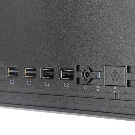 Silverstone sst-ml11b htpc behuizing (zwart | 4x usb-a)