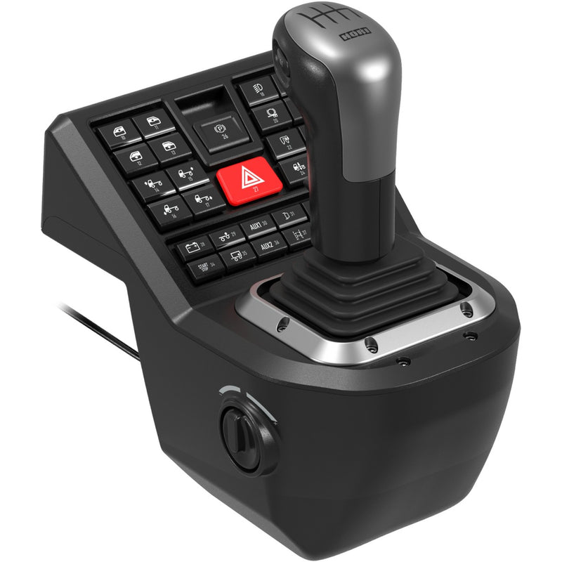 Afbeelding laden in galerijviewer, Hori force feedback truck control system simulatorset (zwart zilver)
