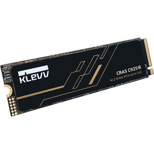 Klevv cras c925g 1 tb ssd (zwart, k01tbm2sp0-25g, pcie gen 4.0 x4, nvme 2.0)