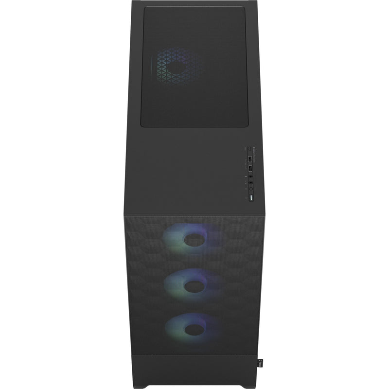 Afbeelding laden in galerijviewer, Fractal design pop xl air rgb big tower behuizing (zwart | 2x usb-a | rgb | tempered glass)
