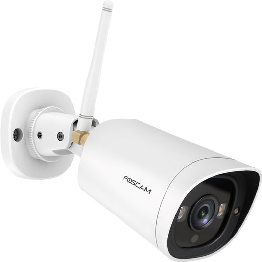 Foscam g4c, 2k starlight wifi buiten beveiligingscamera (wit)