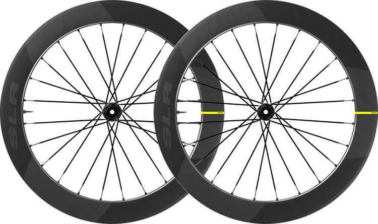 Afbeelding laden in galerijviewer, Mavic cosmic slr 700c 65mm disc cl shimano wheelset
