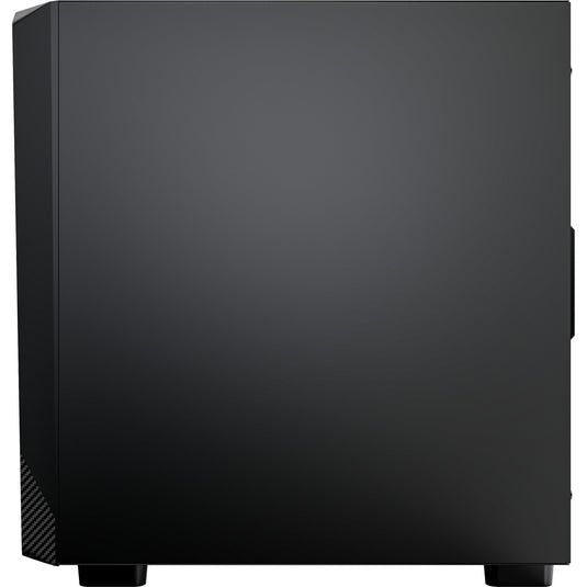 Montech x5 midi tower behuizing (zwart | 2x usb-a | 1x usb-c | tempered glass)