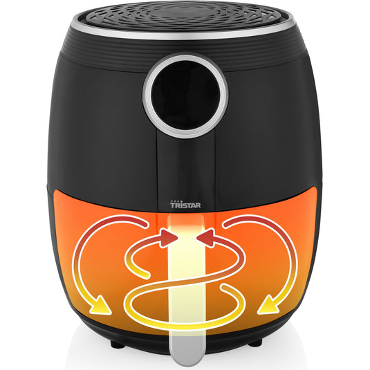 Tristar fr-6956 digitale crispy fryer heteluchtfriteuse (zwart, 4.5 liter)