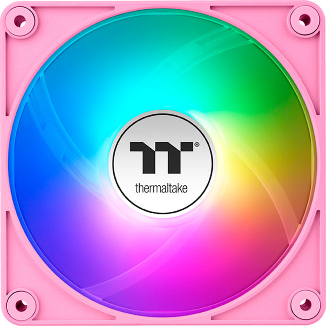 Afbeelding laden in galerijviewer, Thermaltake ct120 ex argb sync pc cooling fan pink (3-fan pack) case fans (pink, 3 stuks, 120 x 120 x 25 mm, pwm)
