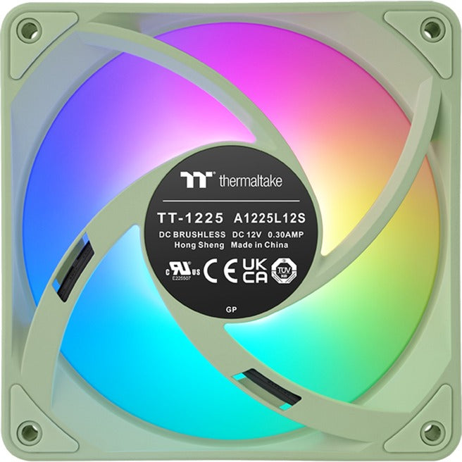 Afbeelding laden in galerijviewer, Thermaltake ct120 ex reverse argb sync pc cooling fan matcha green (3-fan pack) case fans (lichtgroen, 3 stuks, 120 x 120 x 25 mm, pwm)
