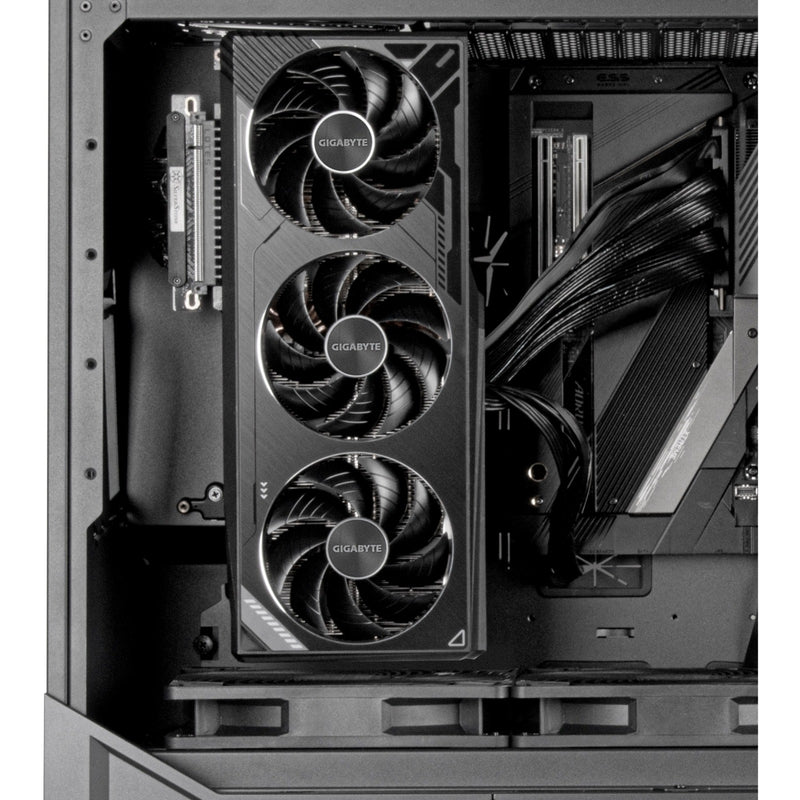 Afbeelding laden in galerijviewer, Silverstone alta f2 big tower behuizing (zwart | 4x usb-a | 1x usb-c | tempered glass)
