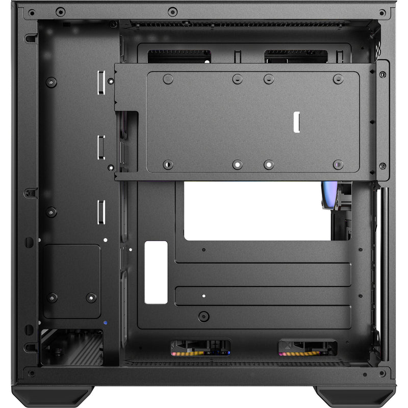 Afbeelding laden in galerijviewer, Antec cx60m argb mini tower behuizing (zwart | 3x usb-a | rgb | tempered glass)
