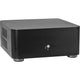Inter-tech itx a80 htpc behuizing (zwart | 2x usb-a)