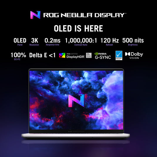 Asus rog zephyrus g14 ga403um-qs024w 14 copilot+ gaming laptop (wit | ryzen 9 270 | rtx 5060 | 16 gb | 1 tb ssd | oled)
