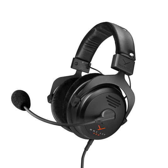 Beyerdynamic mmx 330 pro gaming headset (open-back) over-ear (zwart, pc, ps5, ps4, xbox, nintendo switch)