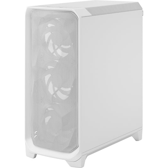 Fractal design meshify 3 midi tower behuizing (wit | 2x usb-a | 1x usb-c | tempered glass)