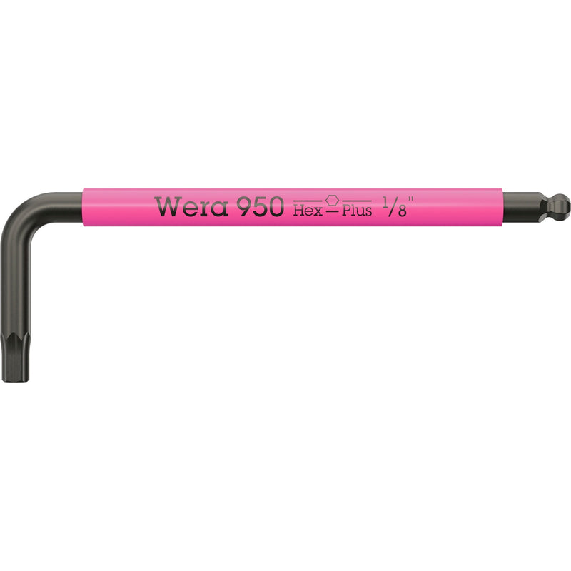 Afbeelding laden in galerijviewer, Wera 950 9 hex-plus multicolour imperial 3 stiftsleutelset, blacklaser (zwart, 9‑delig)
