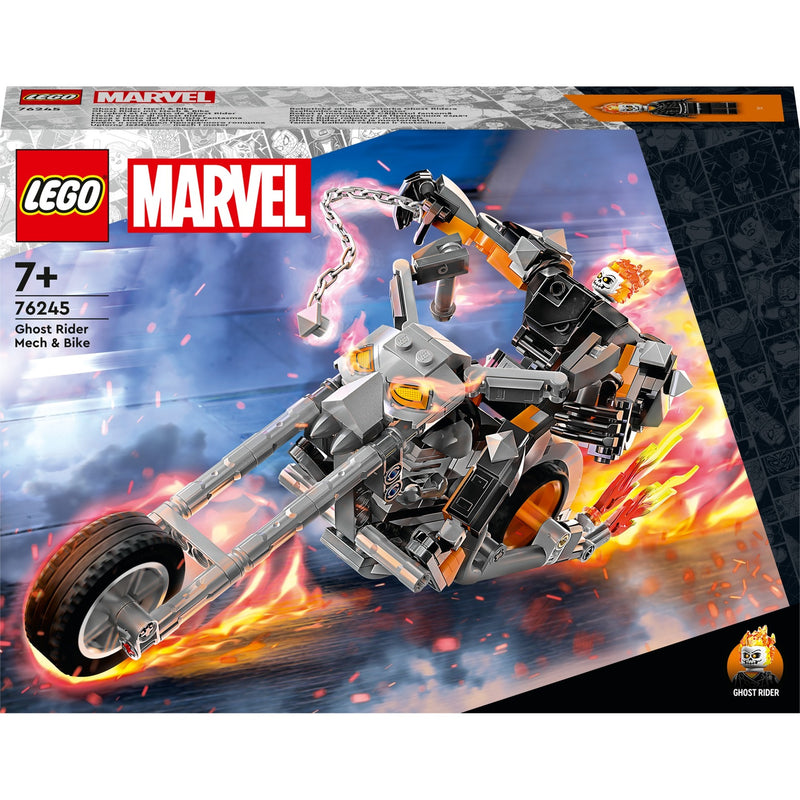 Afbeelding laden in galerijviewer, Lego marvel - ghost rider mech motor constructiespeelgoed (76245)
