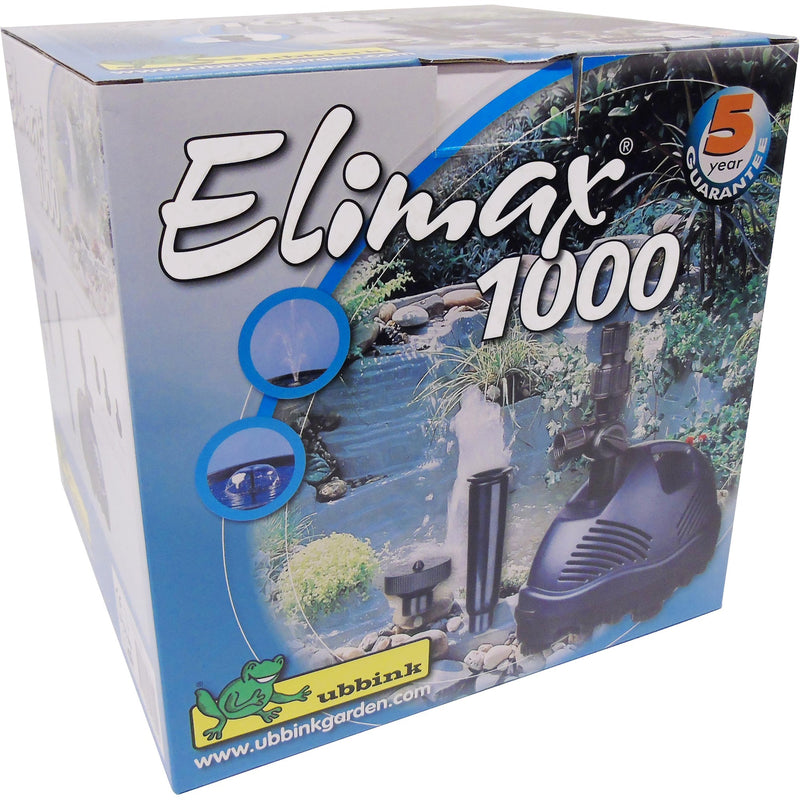Afbeelding laden in galerijviewer, Ubbink elimax 1000 fonteinpomp (zwart)
