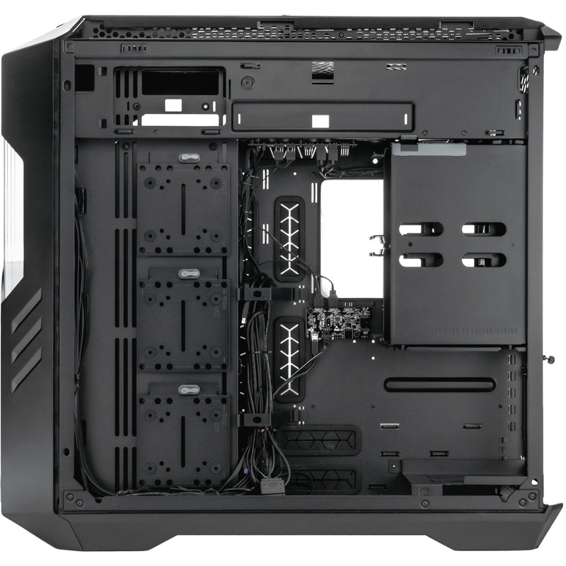 Afbeelding laden in galerijviewer, Cooler master haf 700 evo big tower behuizing (grijs | 4x usb-a | 1x usb-c | rgb | tempered glass)
