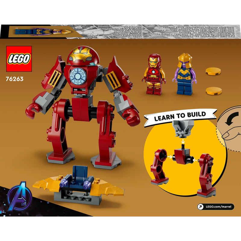 Afbeelding laden in galerijviewer, Lego marvel - iron man hulkbuster vs. thanos constructiespeelgoed (76263)
