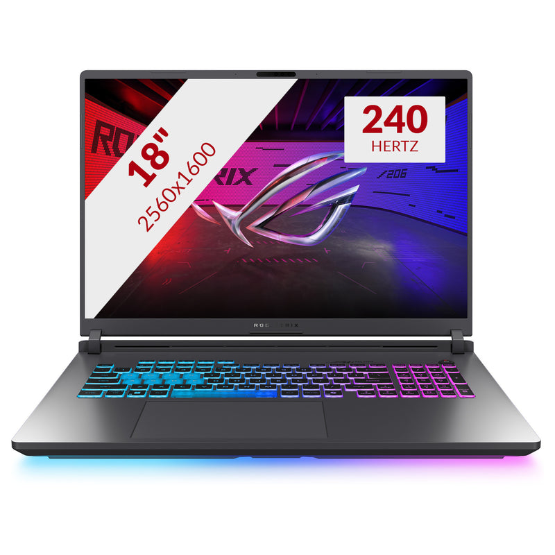 Afbeelding laden in galerijviewer, Asus rog strix g18 g815jpr-s9052w 18 gaming laptop (zwart grijs | i9-14900hx | rtx 5070 | 32 gb | 1 tb ssd)
