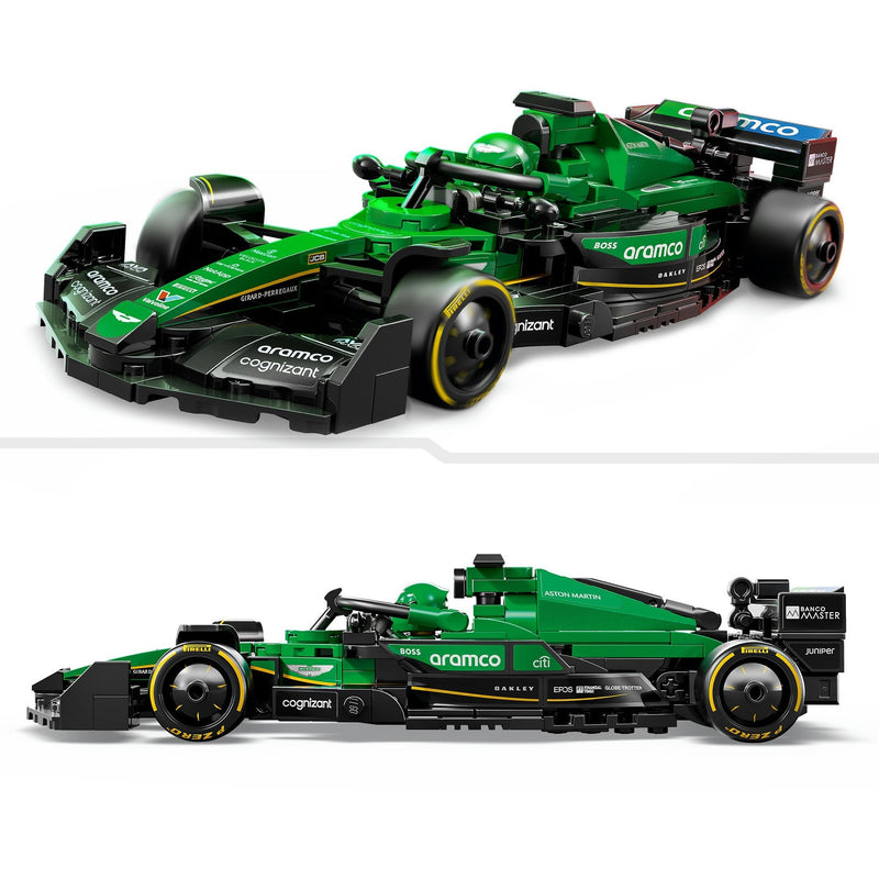 Afbeelding laden in galerijviewer, Lego speed champions aston martin aramco f1 amr24 racewagen set - 77245
