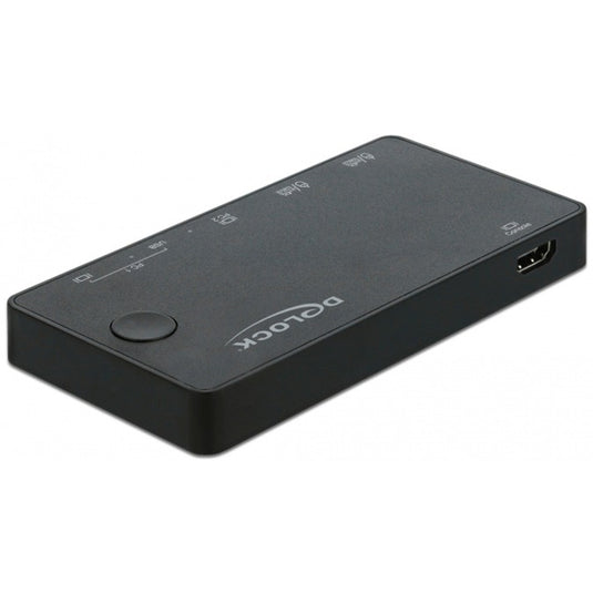 Delock hdmi usb-c kvm switch 4k 60 hz met usb 2.0 kvm-switch