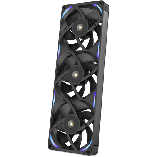 Nzxt f360x rgb case fans (zwart, 3 stuks, 360 x 120 x 30 mm, pwm)
