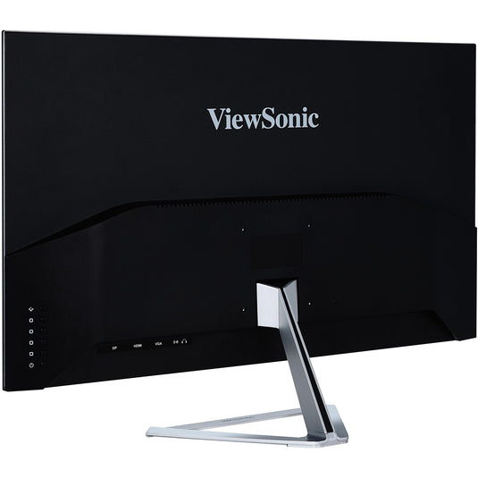 Viewsonic vx3276-mhd-3 31.5 monitor (zwart (mat) zilver, 1x hdmi, 1x displayport, vga, audio)