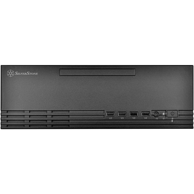 Afbeelding laden in galerijviewer, Silverstone sst-ml11b htpc behuizing (zwart | 4x usb-a)
