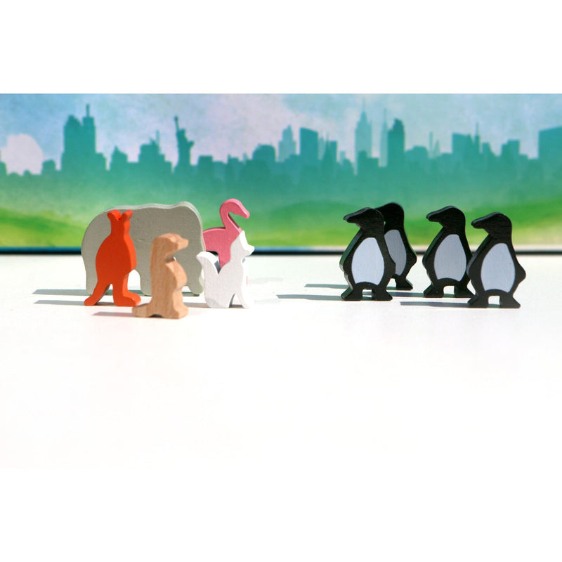 Afbeelding laden in galerijviewer, White goblin games new york zoo bordspel (nederlands, 1 - 5 spelers, 30 minuten, vanaf 10 jaar)
