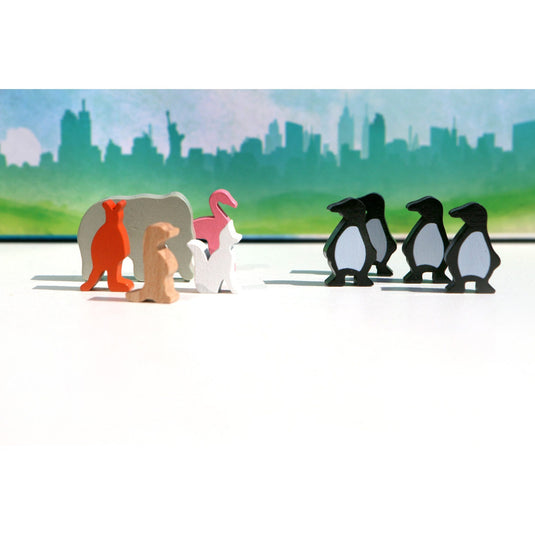White goblin games new york zoo bordspel (nederlands, 1 - 5 spelers, 30 minuten, vanaf 10 jaar)