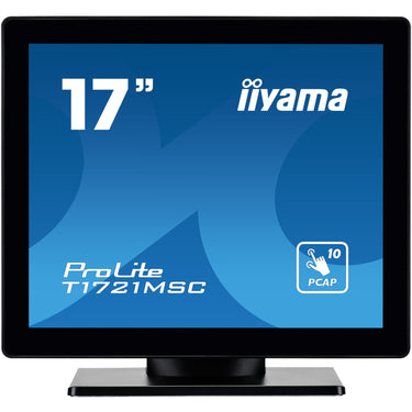 Iiyama prolite t1721msc-b2 17 touchscreen monitor (zwart, hdmi, vga, usb-a)