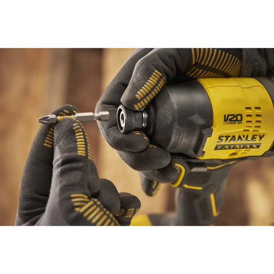 Stanley fatmax v20 18v slagschroevendraaier (zwart geel, accu en oplader niet inbegrepen)