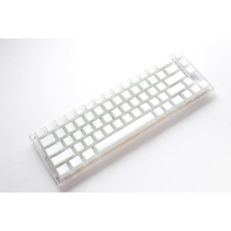 Afbeelding laden in galerijviewer, Ducky one 3 sf aura white rgb mechanisch toetsenbord (wit, us lay-out (qwerty), cherry mx brown, 65%, abs double shot, hot swap)
