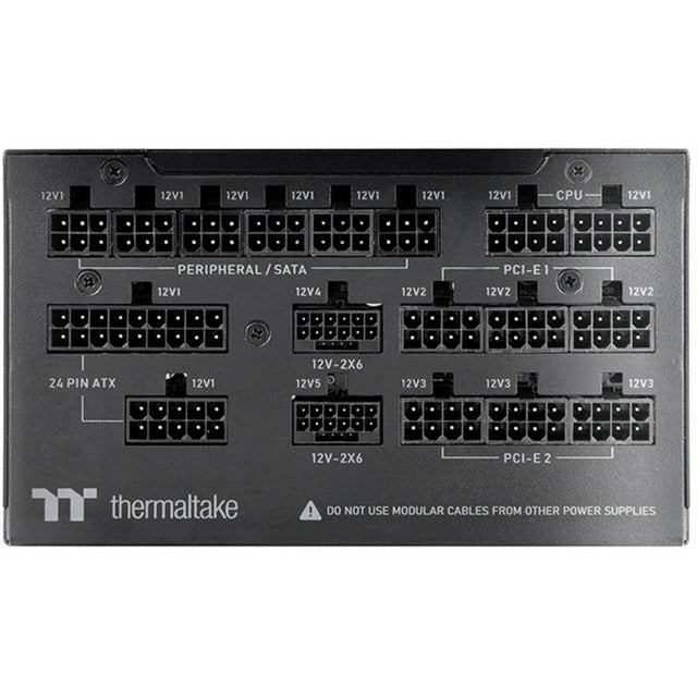 Afbeelding laden in galerijviewer, Thermaltake toughpower tf3 modulaire 1650 watt voeding (zwart, 2x 12v-2x6, 9x pcie)
