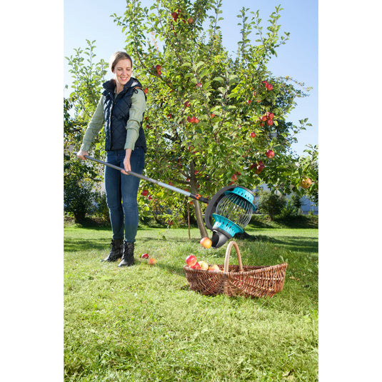 Gardena combisystem fruitverzamelaar fruitplukker (zwart turquoise, 3108-20)