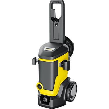 Kärcher k 7 wcm premium home hogedrukreiniger (geel zwart, met vuilfrees, slanghaspel en oppervlaktereiniger)