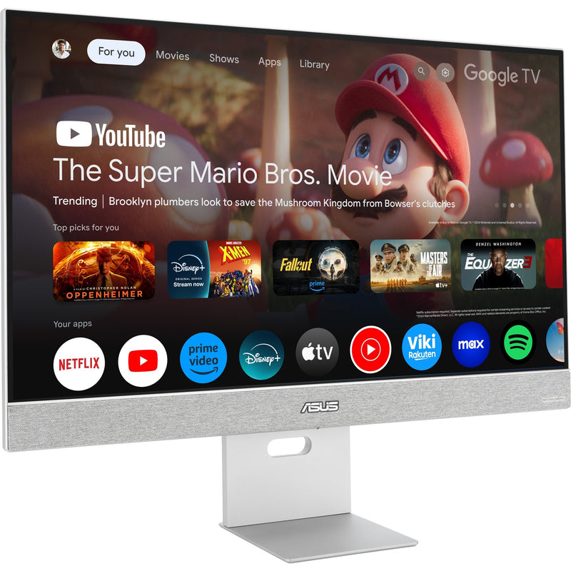 Afbeelding laden in galerijviewer, Asus zenscreen smart ms27uc 27 4k uhd monitor (grijs, displayport, hdmi, usb-c, audio, wlan, android 11)
