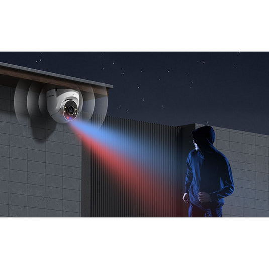 Foscam w5ep, 3k 5mp qhd poe ip camera (zwart)