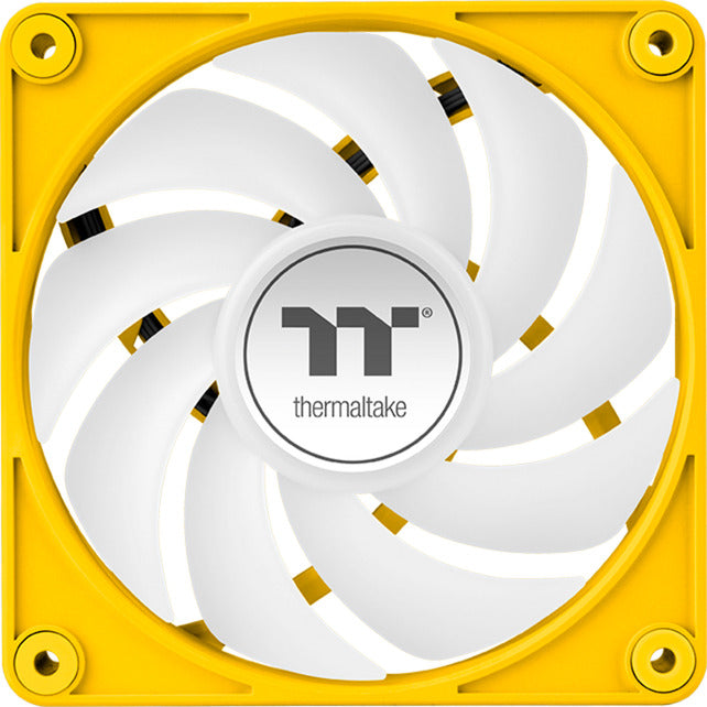 Afbeelding laden in galerijviewer, Thermaltake ct120 ex argb sync pc cooling fan bumblebee (3-fan pack) case fans (geel, 3 stuks, 120 x 120 x 25 mm, pwm)
