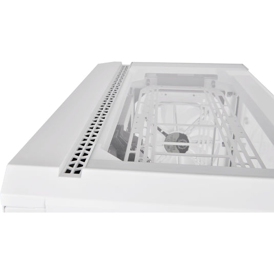 Thermaltake view 51 tg snow argb edition midi tower behuizing (wit | 4x usb-a | 1x usb-c | rgb | window)