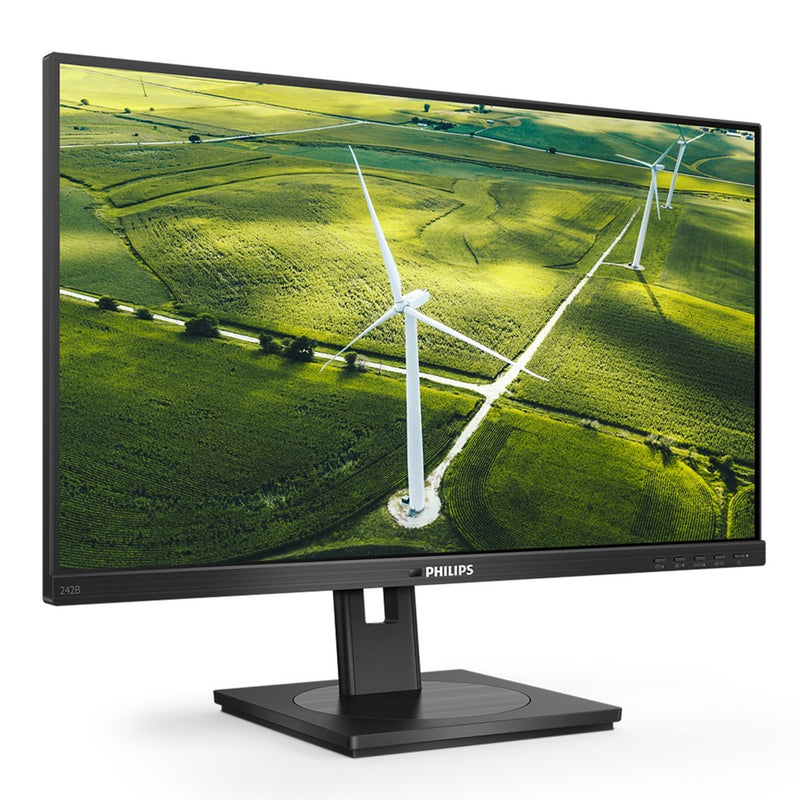 Afbeelding laden in galerijviewer, Philips 242b1g 23.8 monitor (zwart, hdmi, displayport, dvi-d, vga, usb-a, usb-b)
