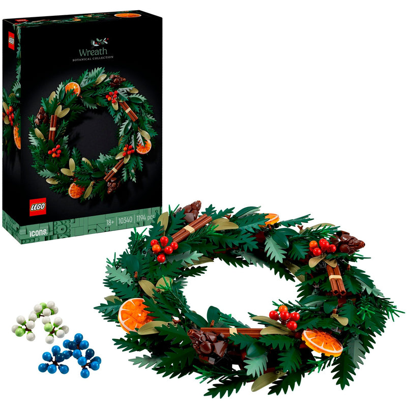 Afbeelding laden in galerijviewer, Lego icons - herfstkrans constructiespeelgoed (10340)
