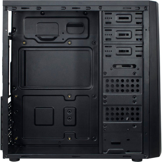 Inter-tech b-30 midi tower behuizing (zwart | 2x usb-a)