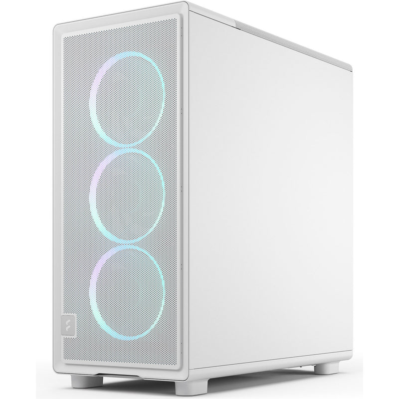 Afbeelding laden in galerijviewer, Fractal design epoch rgb midi tower behuizing (wit | 2x usb-a | 1x usb-c | rgb | tempered glass)
