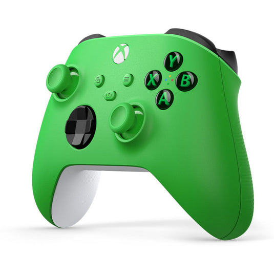 Microsoft xbox wireless controller - velocity green (groen, bluetooth)