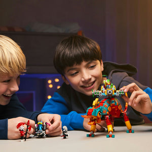 Lego dreamzzz - mateo's vuurkameleon constructiespeelgoed (71492)