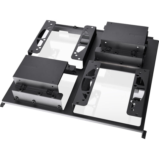 Thermaltake the tower 500 midi tower behuizing (zwart | 4x usb-a | 1x usb-c | tempered glass)